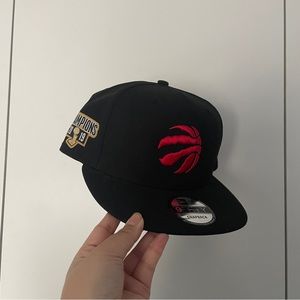 BNWT Raptors championship SnapBack hat